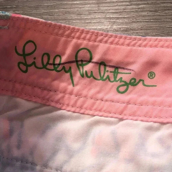 Lilly Pulitzer The Callahan Short Splish Splash Blue Size 2 - Picture 6 of 12
